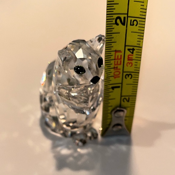 Swarovski crystal sitting cat #160799. Retired 2006. In good condition like new. - Picture 11 of 12